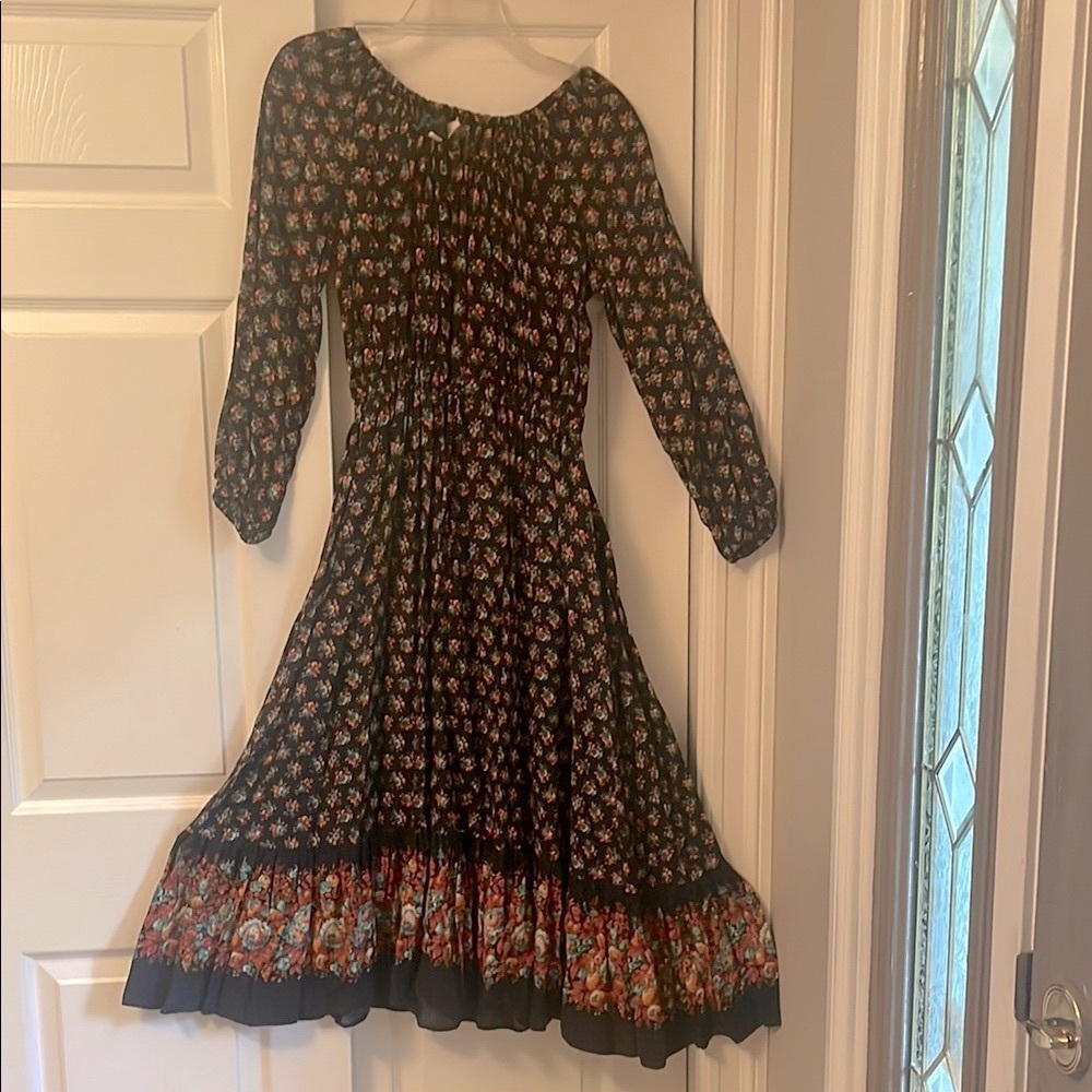 Ragtime Vintage Peasant/Boho long Dress